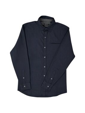KENNETH COLE Charcoal Button Down Shirt